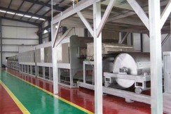 產(chǎn)品用途：鋼帶爐焙燒工業(yè)粉體，規(guī)格：28-1.5米電加熱